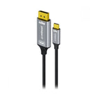 mbeat Tough Link 1.8m 16K USB-C to DP Cable - Space Grey