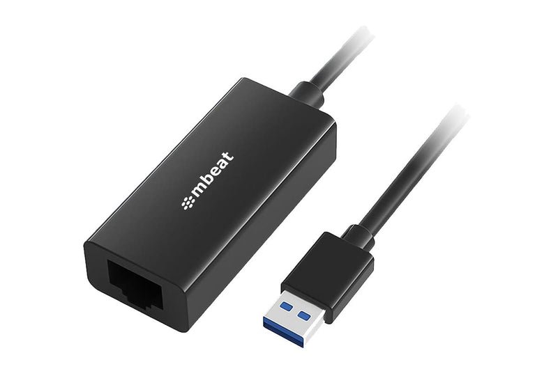 mbeat USB3.0 to Gigabit Ethernet (RJ45) LAN Adapter - Black