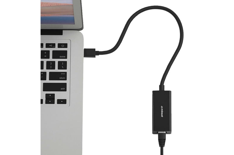mbeat USB3.0 to Gigabit Ethernet (RJ45) LAN Adapter - Black