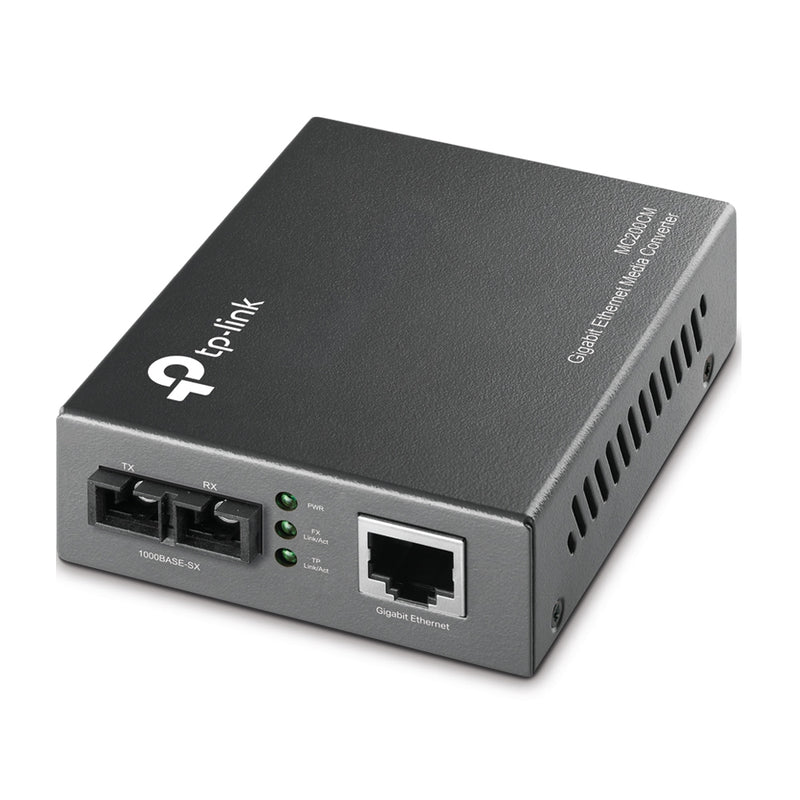 TP-Link Gigabit Ethernet Media Converter (SC, multi-mode) Extends Up to 550 meters