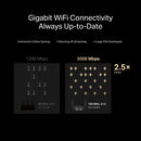 Mercusys MR85X, AX3000 Dual-Band Wi-Fi 6 Router