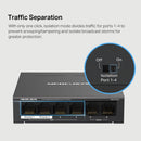 Mercusys MS106GP, Multi-port Gigabit Desktop Switch with PoE+