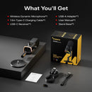 Maono PD100WT Wireless/USB Dynamic Microphone Black