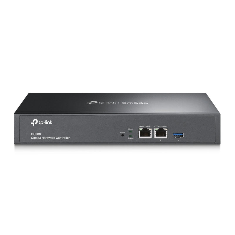 TP-Link Omada Hardware Controller PORT: 2× 10/100/1000 Mbps Ethernet Ports, 1× USB 3.0 Port