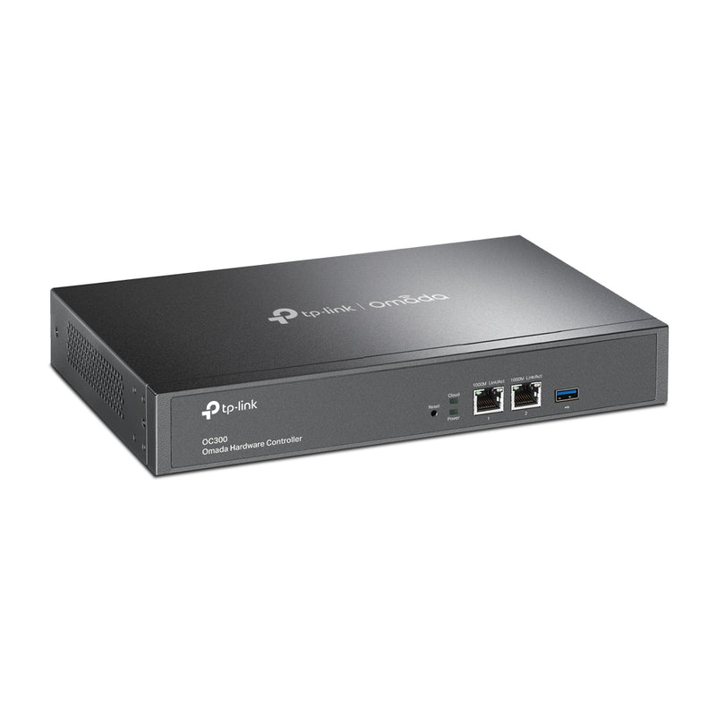 TP-Link Omada Hardware Controller PORT: 2× 10/100/1000 Mbps Ethernet Ports, 1× USB 3.0 Port