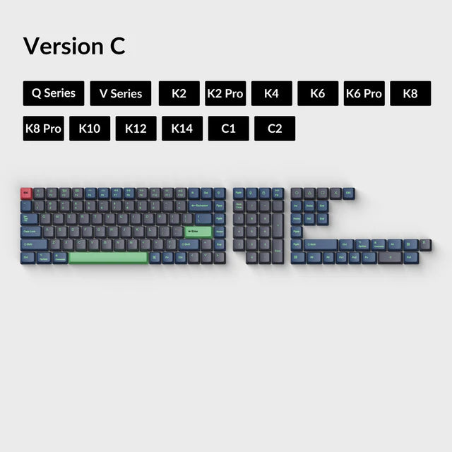 Keychron T7 - OEM Dye-Sub PBT Keycap Set - Hacker
