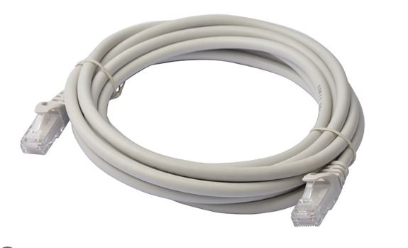 Cat 6a UTP Ethernet Cable, Snagless - 2m Grey