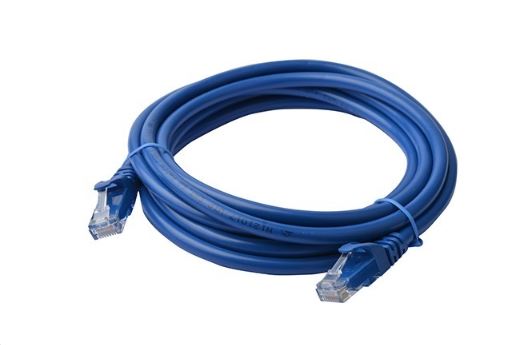 Cat 6a UTP Ethernet Cable, Snagless - 3m Blue
