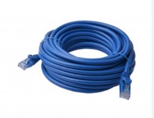 Cat 6a UTP Ethernet Cable, Snagless - Blue 40M