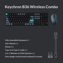 Keychron KCBD2 - B36 Keyboard and BM25 Mouse Wireless Combo
