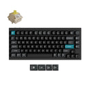 Keychron Q1 Ultra 8K Wireless Black Silk POM Switch BANANA Custom Mechanical Keyboard