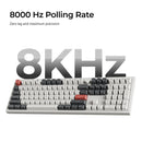 Keychron Q6 Ultra 8K Wireless Custom Black POM Switch Red Mechanical Keyboard