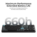 Keychron Q6 Ultra 8K Wireless White Silk POM Switch BANANA Custom Mechanical Keyboard