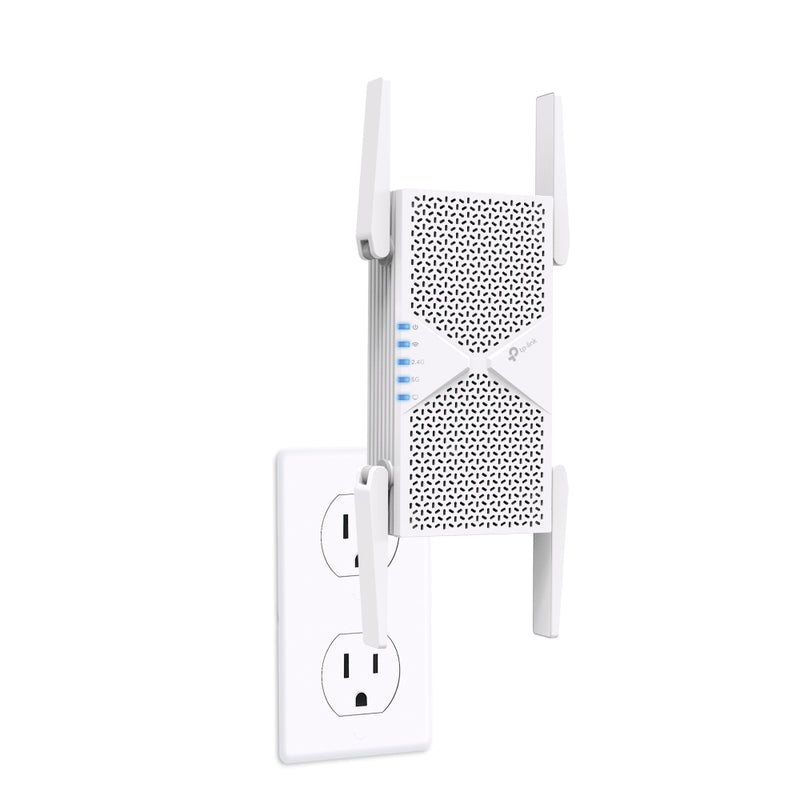 TP-Link RE405BE, BE6500 Dual-Band Wi-Fi 7 Range Extender