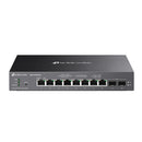 TP LINK Omada 8-Port 2.5GBASE-T and 2-Port 10GE SFP+ Smart Switch with 8-Port PoE+