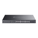 TP LINK Omada 24-Port Gigabit and 4-Port 10GE SFP+ L2+ Managed Switch with 16-Port PoE+ & 8-Port PoE++