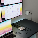 mbeat USB-C Quad 4K HDMI DisplayLink Adapter with PD Pass-through