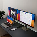 mbeat USB-C Dual 4K HDMI DisplayLink Adapter with PD Pass-through