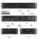 mbeat USB-C Triple 4K Display Docking Station (DisplayLink+ HDMI-ALT)