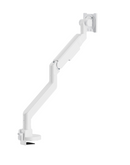 Future-Proof Heavy-Duty Gas Spring Monitor Arm white for Heavy and Oversized 24"~57" Monitors
