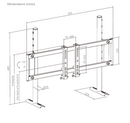 Monitor Mount for Cockpit Fit Screen Size: 32"-55"