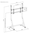 Monitor Mount for Cockpit Fit Screen Size: 32"-55"