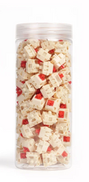 Keychron Silk POM Mechanical Switch - Red (110 Switches)