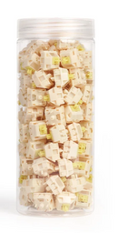 Keychron Silk POM Mechanical Switch - Banana (110 Switches)