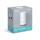TP-Link Deco BE25-Outdoor BE5000 Outdoor / Indoor Mesh Wi-Fi 7 Router -1 Pack