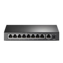 TP-Link TL-SF1009P 9-Port 10/100 Mbps Desktop Switch with 8-Port PoE+