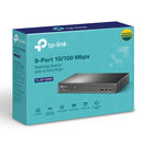 TP-Link TL-SF1009P 9-Port 10/100 Mbps Desktop Switch with 8-Port PoE+