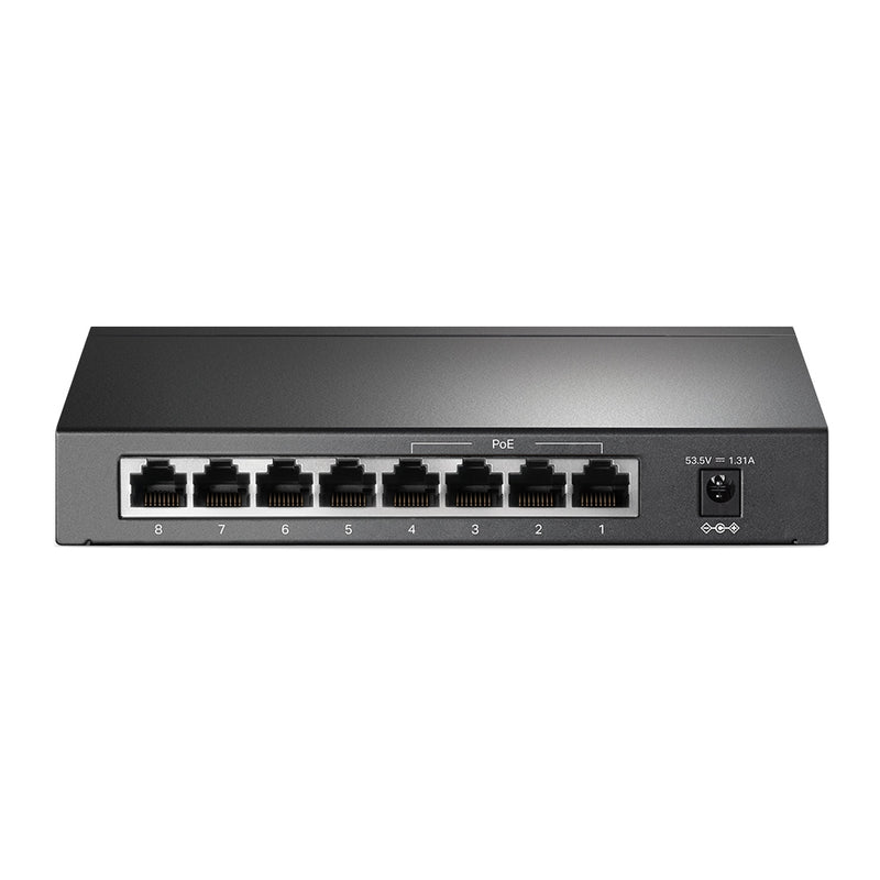 TP-LINK TL-SG1008P 8-Port Gigabit Desktop Switch with 4-Port PoE (53W)