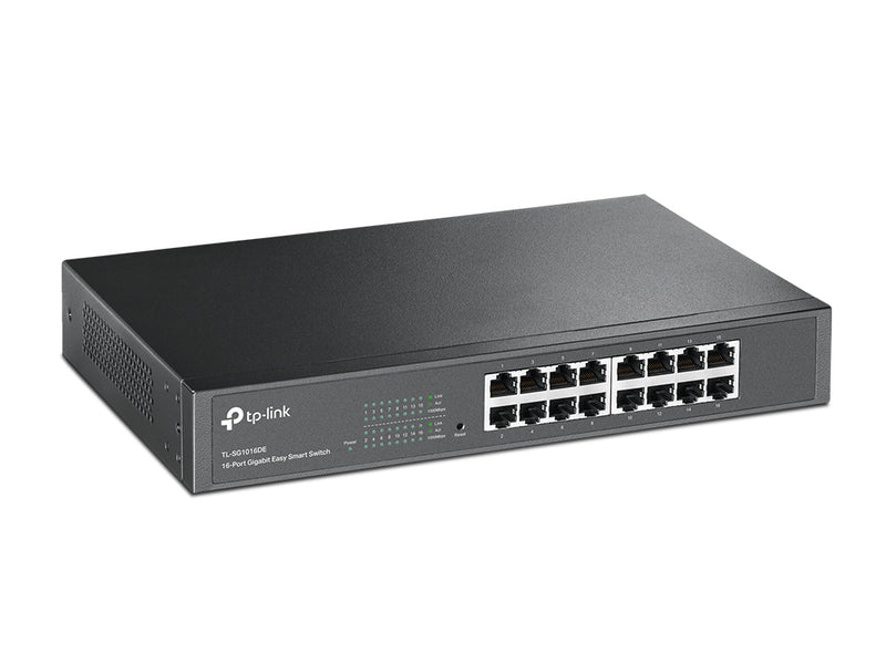 TP-LINK TL-SG1016DE 16 Port Gigabit Easy Smart Switch