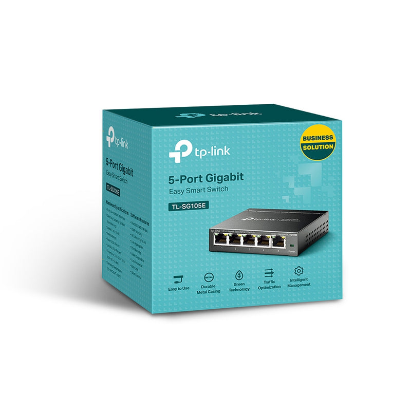 TP-LINK TL-SG105E - 5-Port Gigabit Easy Smart Switch