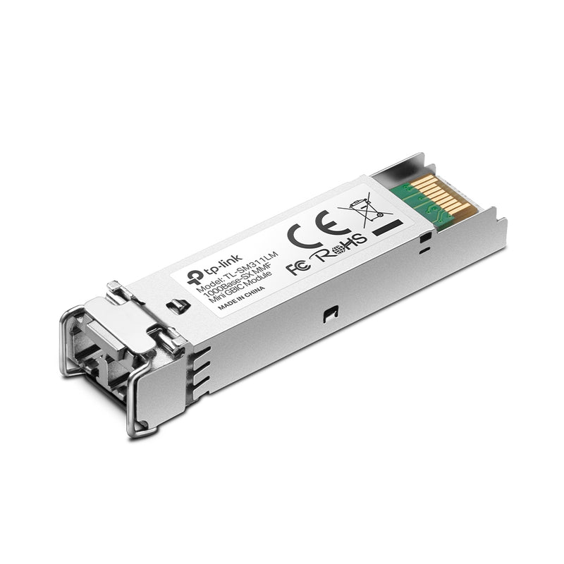 TP-Link Gigabit SFP MiniGBIC module, Multi Mode, LC interface, Up to 550m Distance