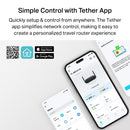 TP-Link TL-WR1512X, AX1500 Wi-Fi 6 Travel Router