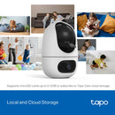 TP-Link Tapo C245D Dual Lens Pan/Tilt Security Camera