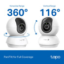 TP-Link Tapo C250, Pan/Tilt AI Home Security Wi-Fi Camera