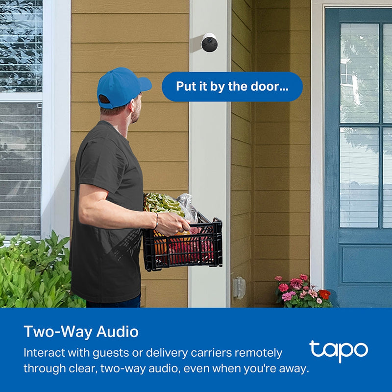 TP-Link Smart Wire-Free Indoor/Outdoor Security Camera 2 Pack