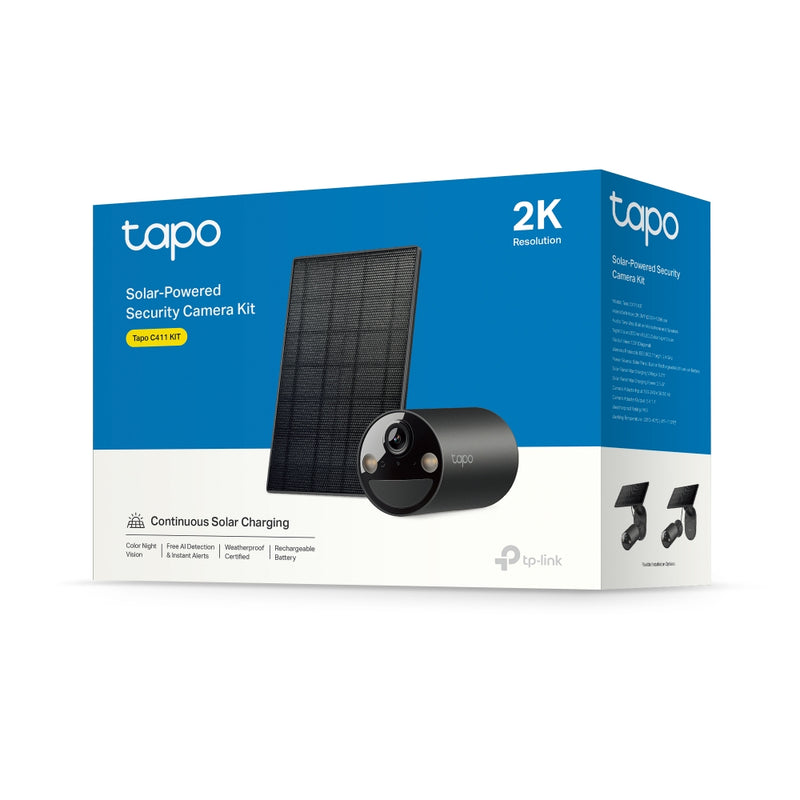 TP-Link Tapo C411 KIT Solar-Powered Security Camera Kit