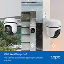 TP Link Tapo C510W Outdoor Pan/Tilt Security Wi-Fi Camera - 2 Pack