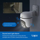 TP Link Tapo C510W Outdoor Pan/Tilt Security Wi-Fi Camera - 2 Pack