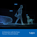 TP-Link Tapo C545D, Outdoor Dual Lens Pan/Tilt Security Camera