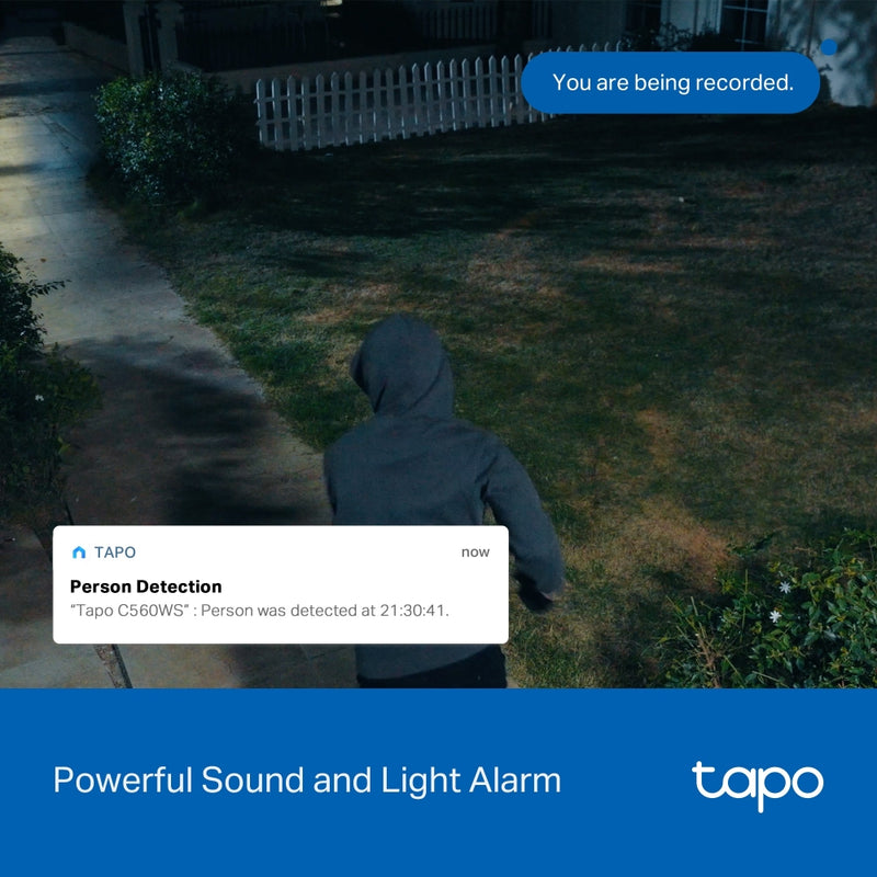TP-Link Tapo C560WS Outdoor Pan/Tilt Security Wi-Fi Camera