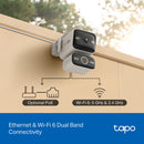 TP Link Tapo C575D Outdoor Dual Lens Pan/Tilt Security Camera