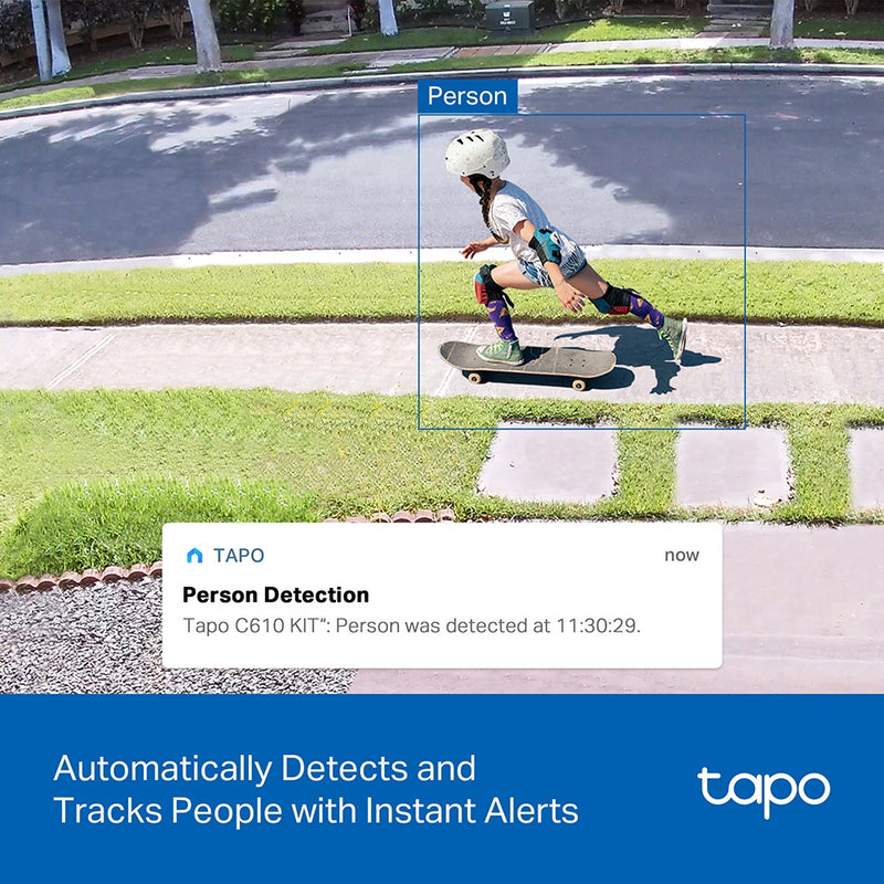 TP-Link Tapo C610 KIT Solar-Powered Pan/Tilt Security Camera Kit