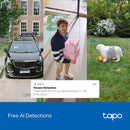 TP Link Tapo C630 KIT Solar-Powered Pan/Tilt Security Camera Kit