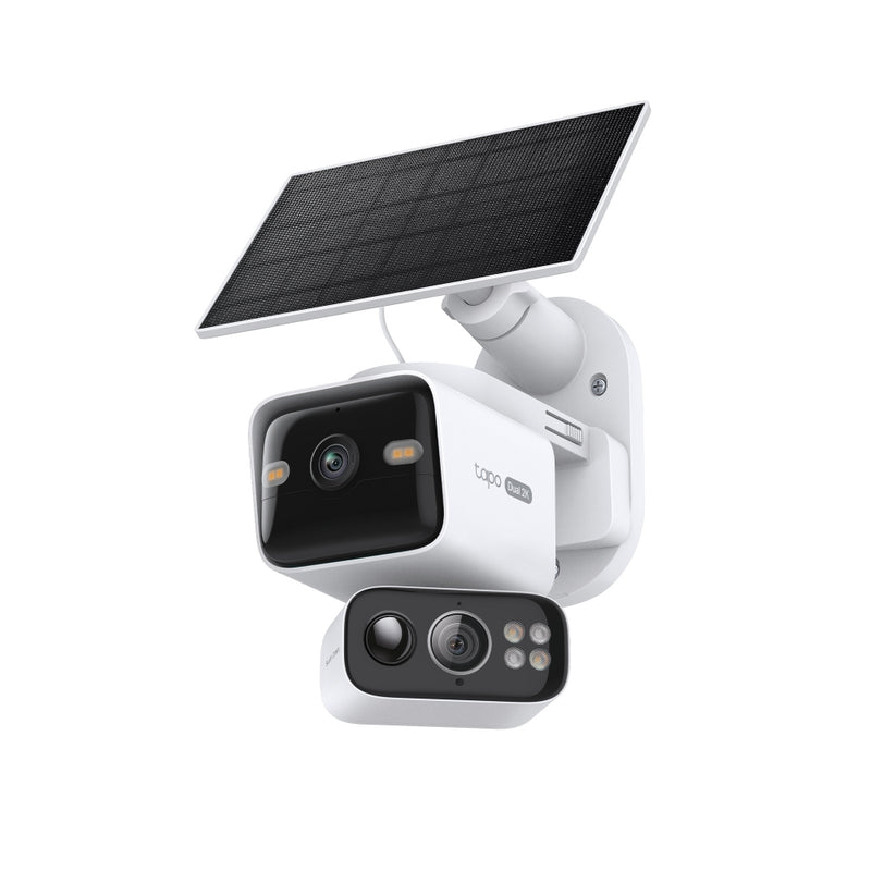 TP-Link Tapo C645D KIT, Solar-Powered Dual-Lens Pan/Tilt Security Camera Kit