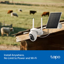 TP-Link Tapo C665G KIT, Solar-Powered Pan/Tilt Wi-Fi/4G LTE Security Camera Kit