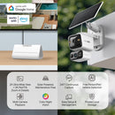 TP Link Tapo HB410 Solar Camera 2K Dual (2-Cam Kit)